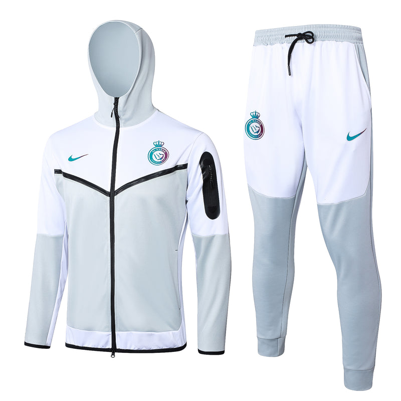 Conjunto Al Nassr White – Tech Fleece Nike