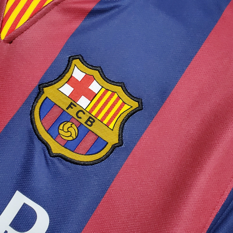 Camisa Barcelona Titular 14/15 - Versão Retro