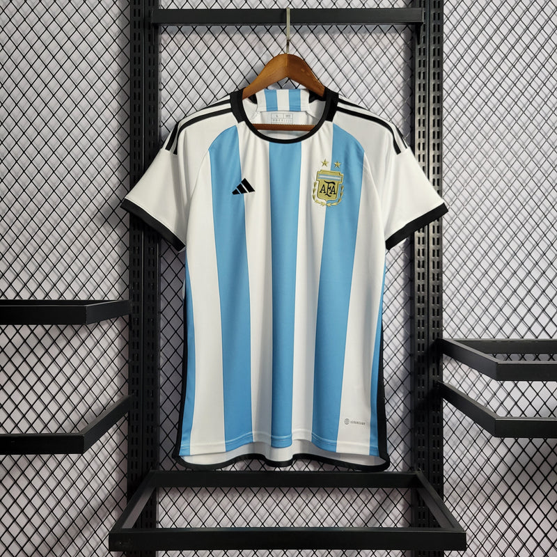 Camisa Argentina Titular 22/23 - Versão Torcedor