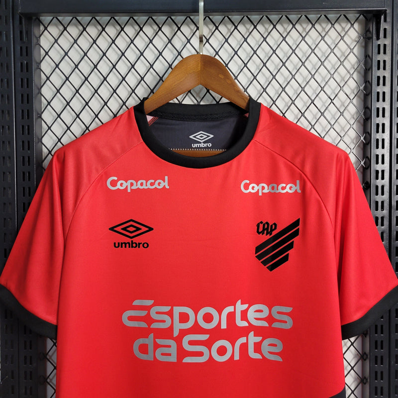 Camisa Athletico Paranaense Home 23/24 - Umbro Torcedor Masculina - Lançamento